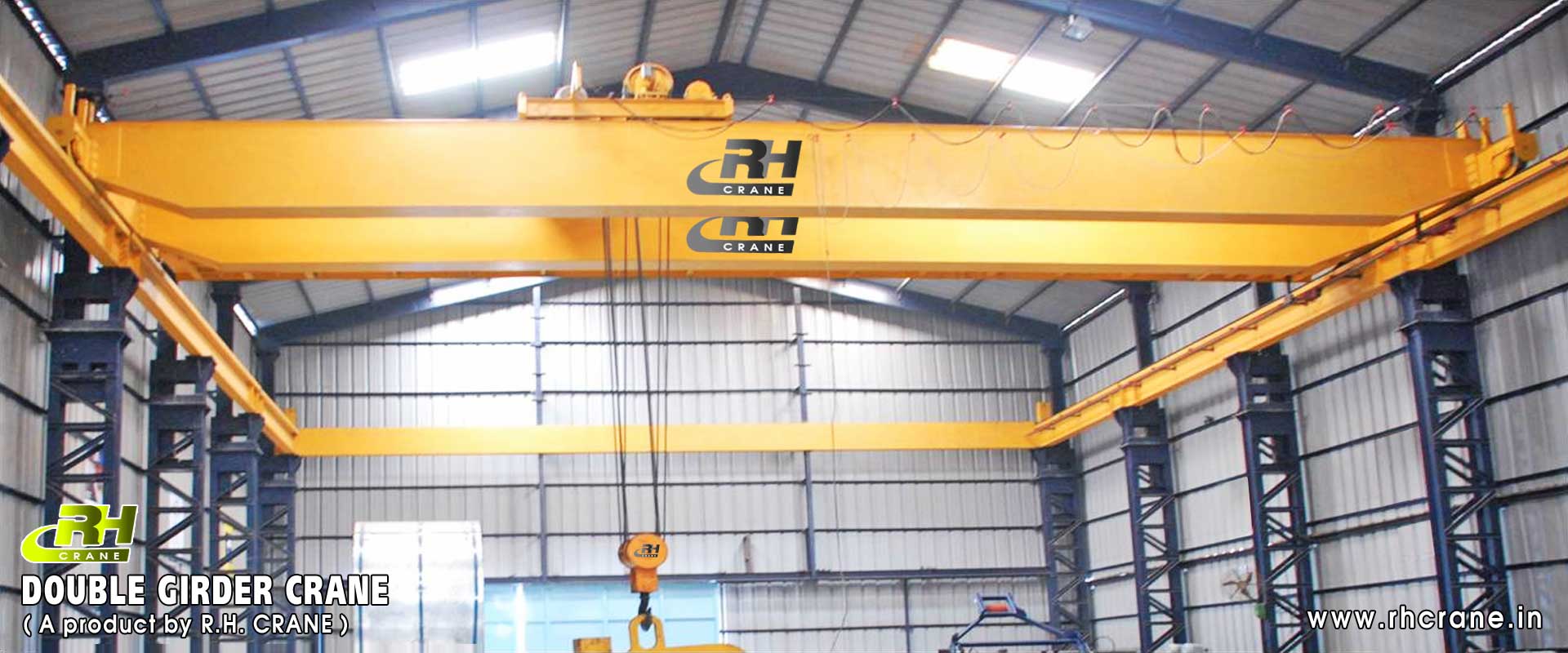 double girder crane eot cranes manufacturers in india punjab ludhiana